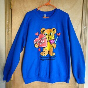 Fall Out Boy So Much For 2our Dust Dagger Teddy Sweatshirt L